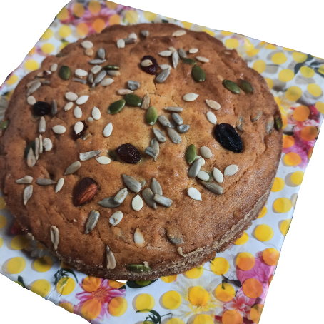 Mixed berry and seed tea cake online delivery in Noida, Delhi, NCR,
                    Gurgaon